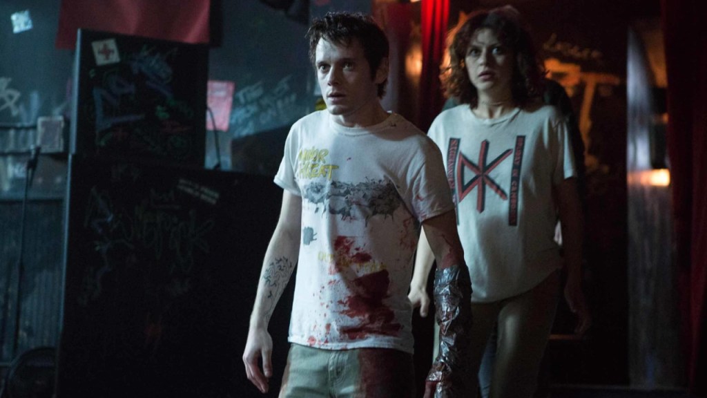 Anton Yelchin and Alia Shawkat in Green Room